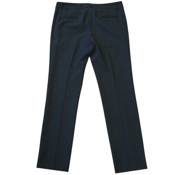 Women's Polka Dot Pants Black Dressy Casual Size 4 Amanda + Chelsea stretch mini - Picture 4 of 10